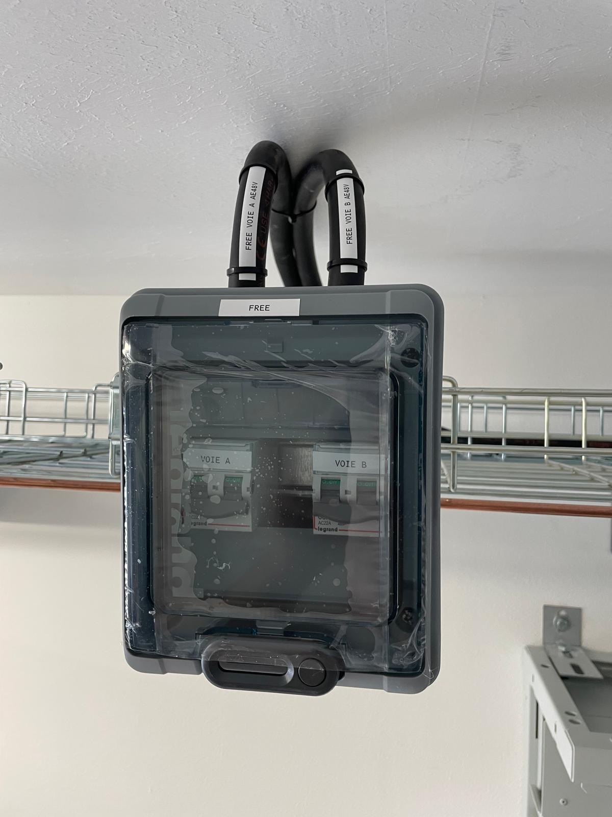 Coffret électrique AE 48V — courant faible